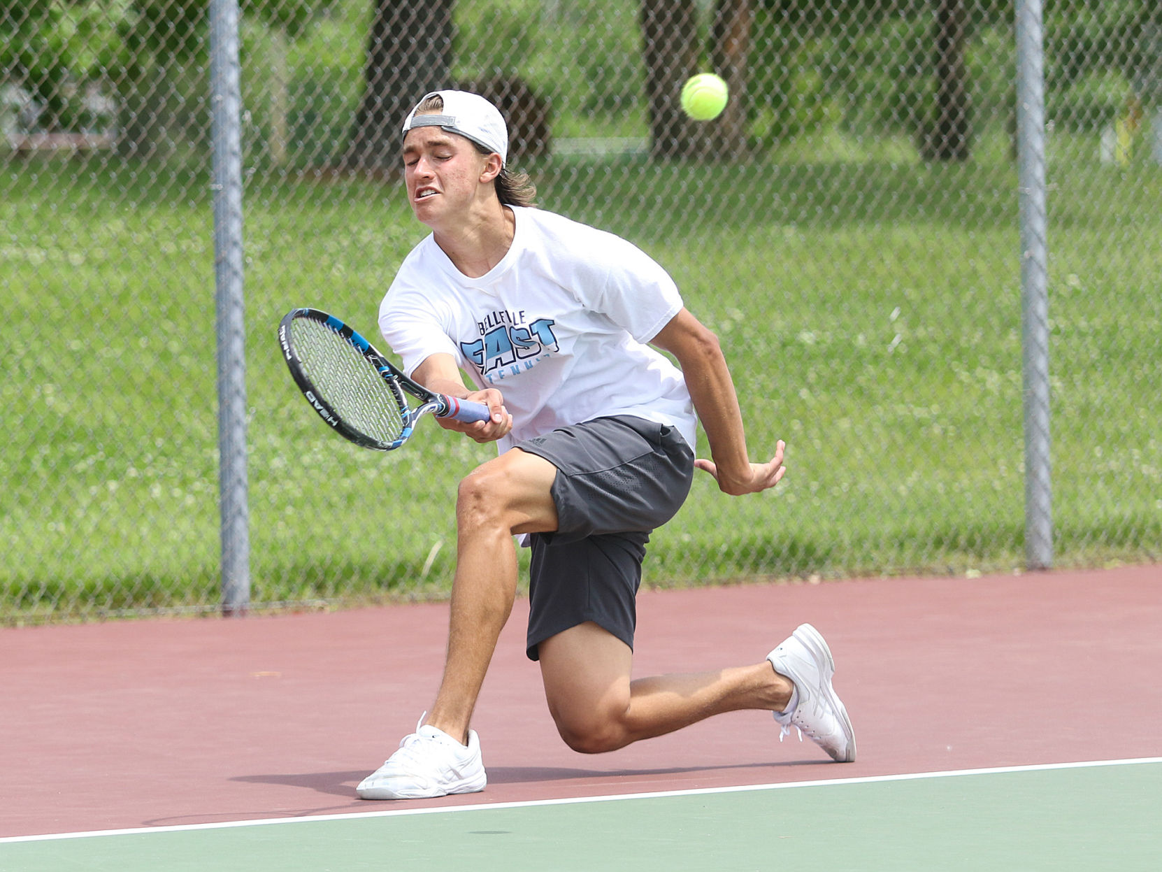 Belleville East's Max Skaer vs. Edwardsville's Zach Trimpe